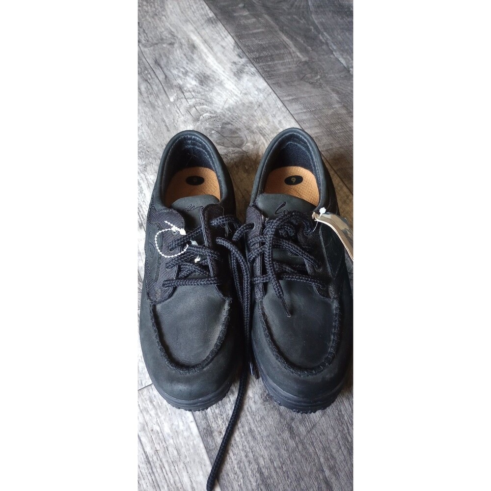 Legends Women's 6 Black Leather Hiking Shoes, Vtg, NWT